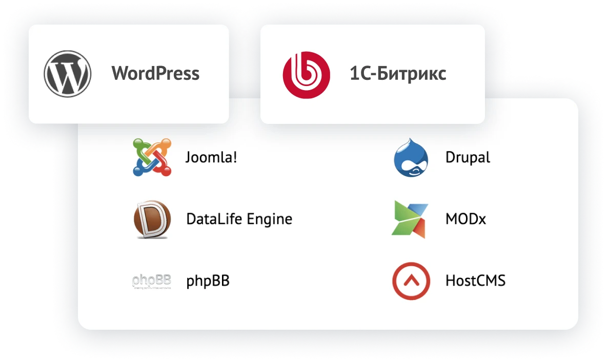 Автоматическая <br />установка CMS