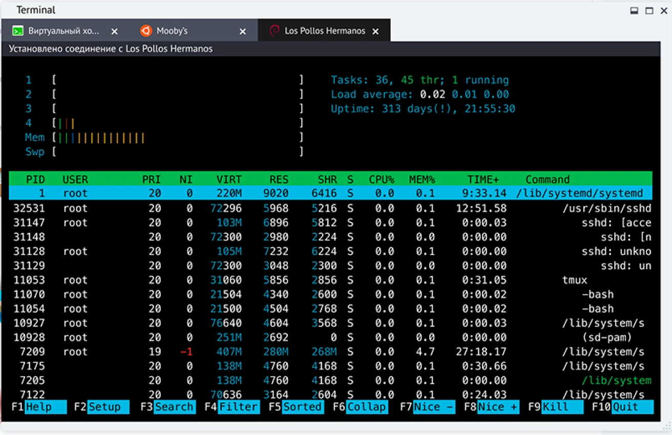 VNC-терминал