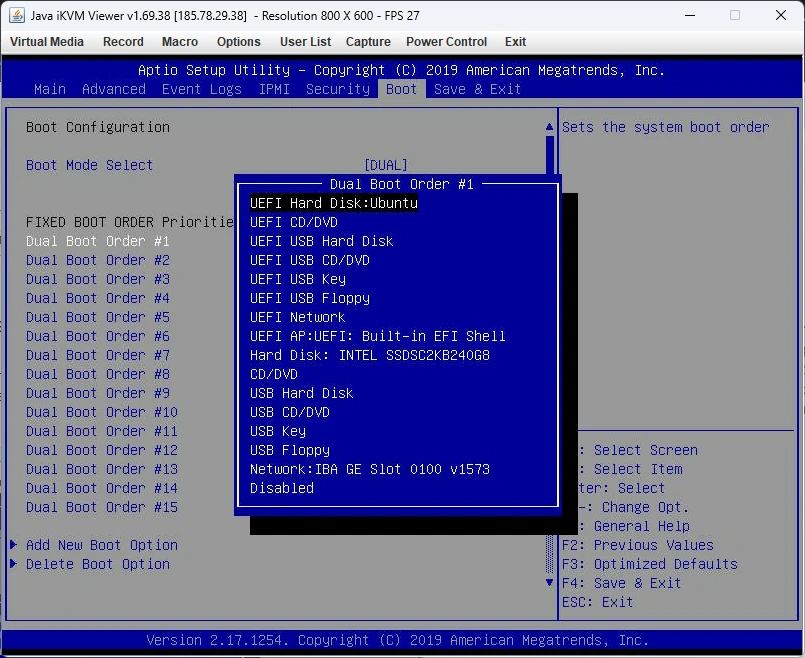 UEFI Hard Disk: UBUNTU