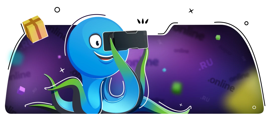 Домен .ONLINE при заказе .RU
