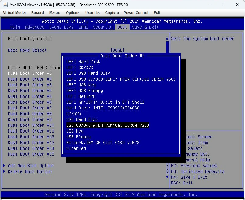 bios виртуальный привод