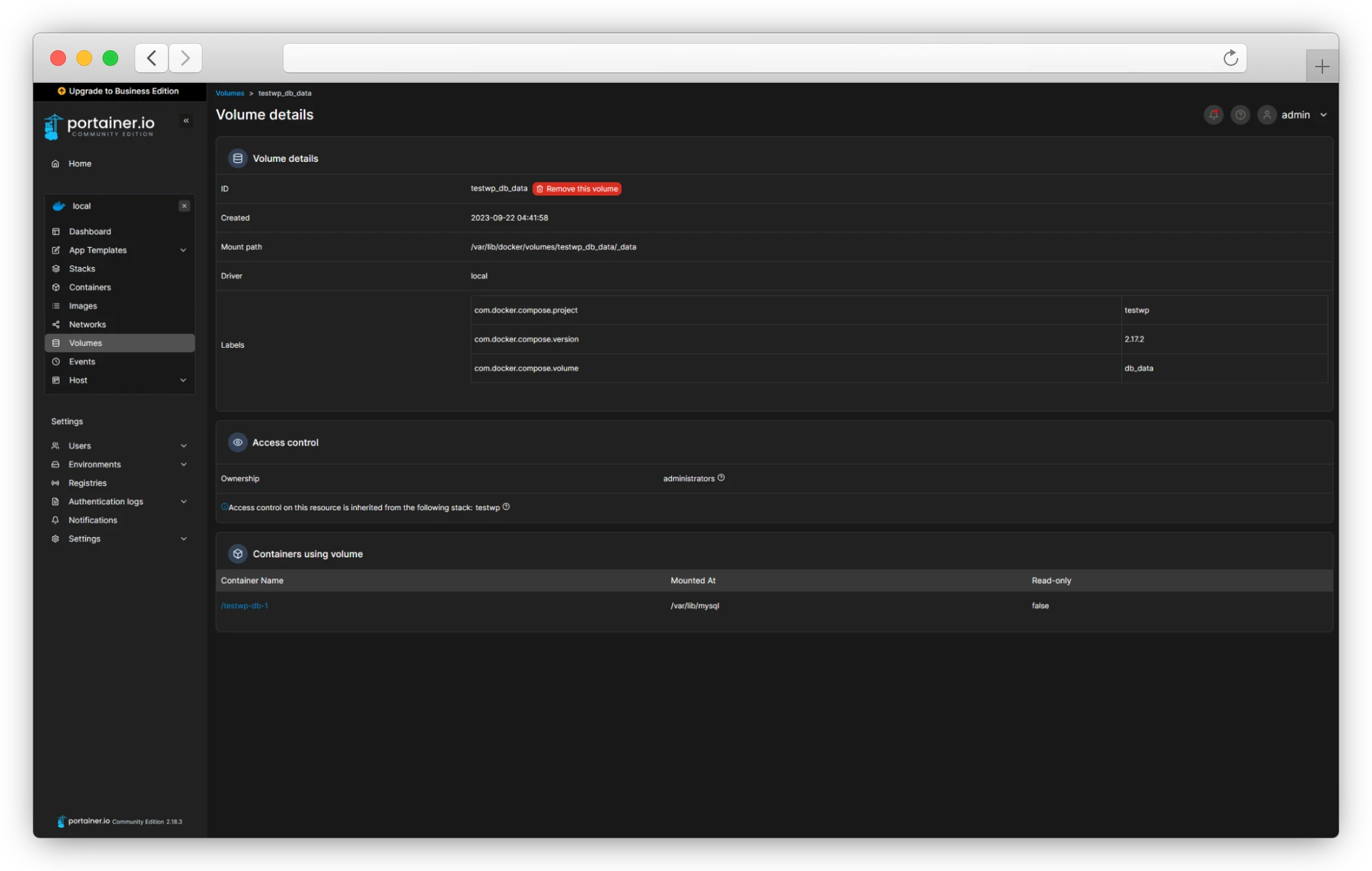 страница с подробным описанием