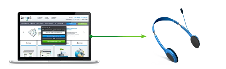 Звонок из браузера