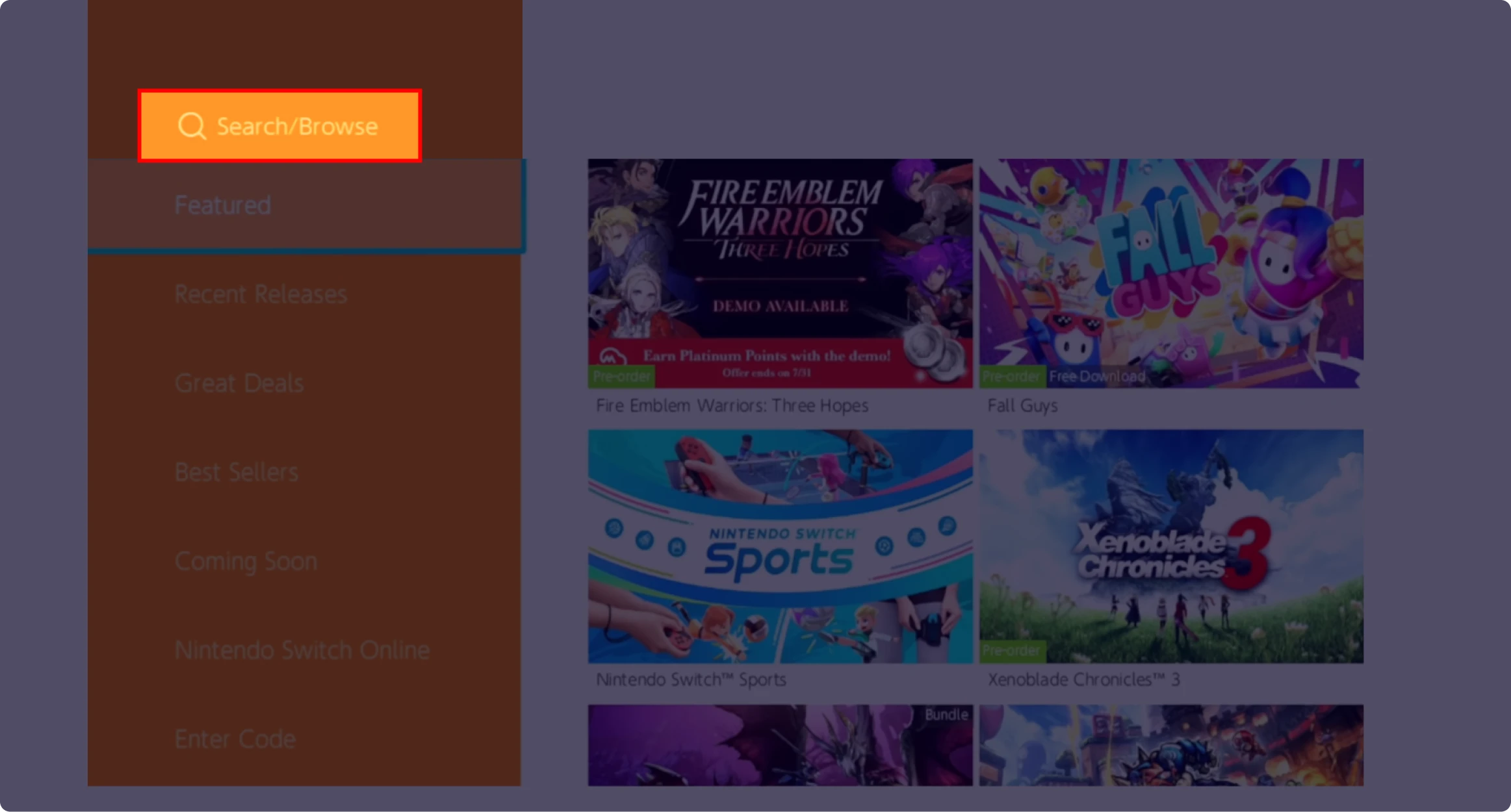nintendo eshop search
