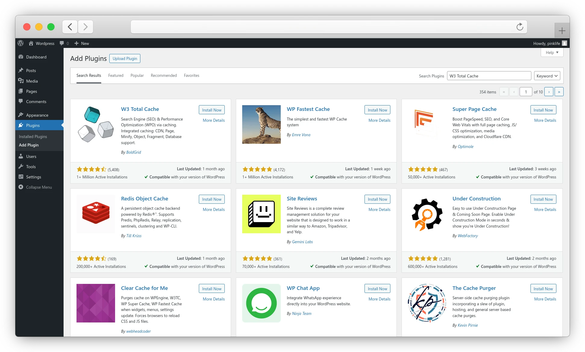 Плагины WordPress
