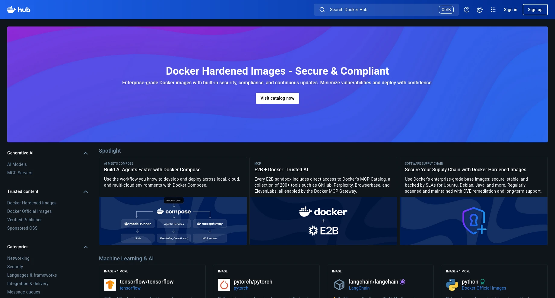 docker hub
