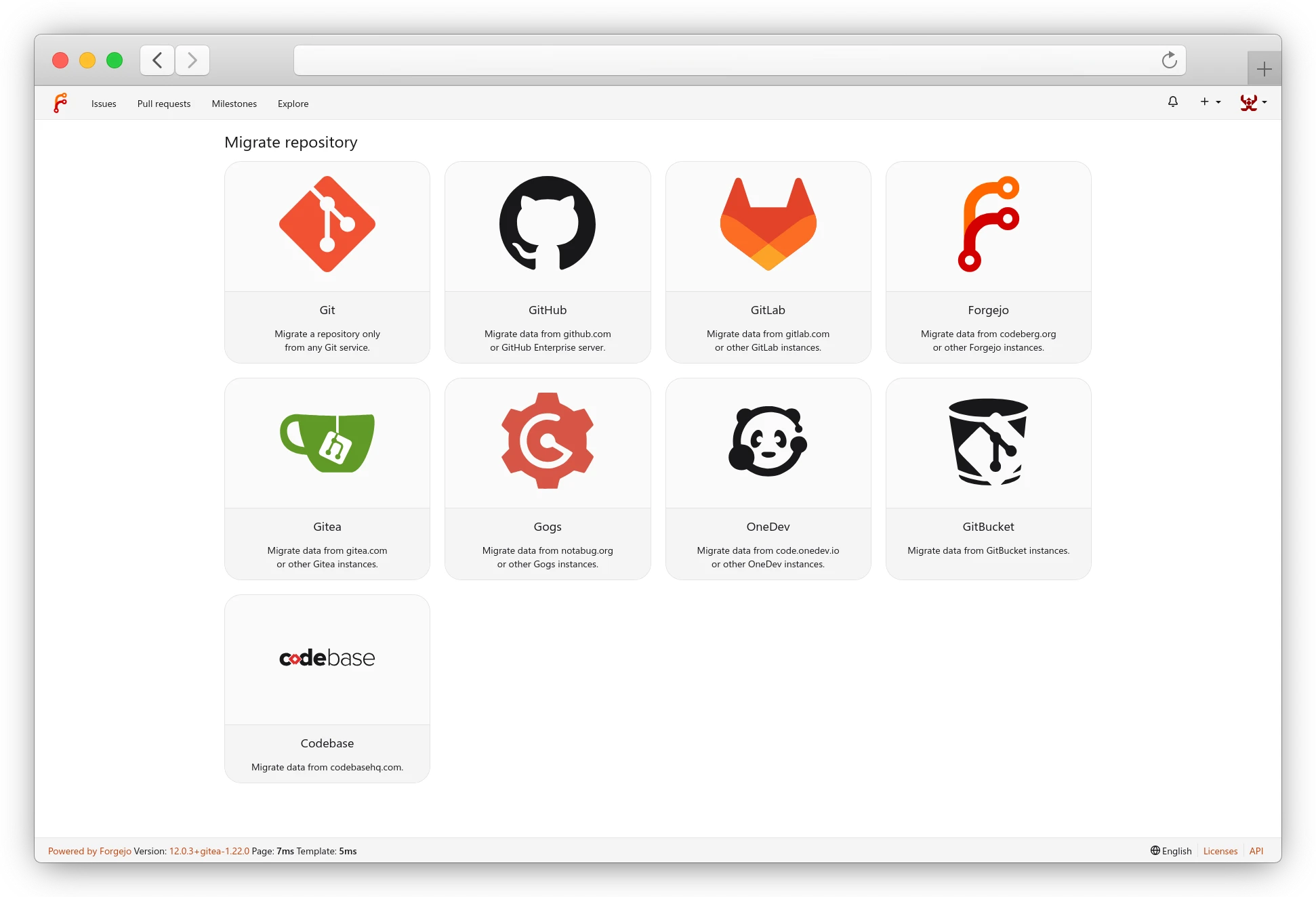 Pull-зеркало Forgejo